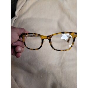 Foster Grant Tortoise Shell CHIC Square Reading Glasses +2.00 Strength NEW